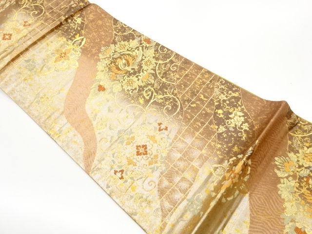 JAPANESE FUKURO OBI / WOVEN PHOENIX